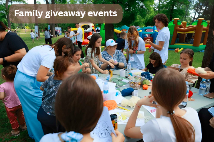Family giveaway events